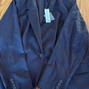 Lane Bryant Midnight Black Blazer